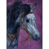 Acrylic portrait "Quarter Horse"